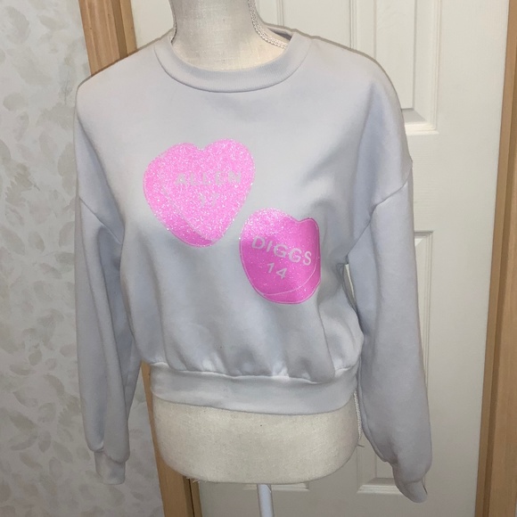 Buffalo Bills Inspired Allen Diggs Valentine’s Day Sweatshirt - Picture 1 of 5